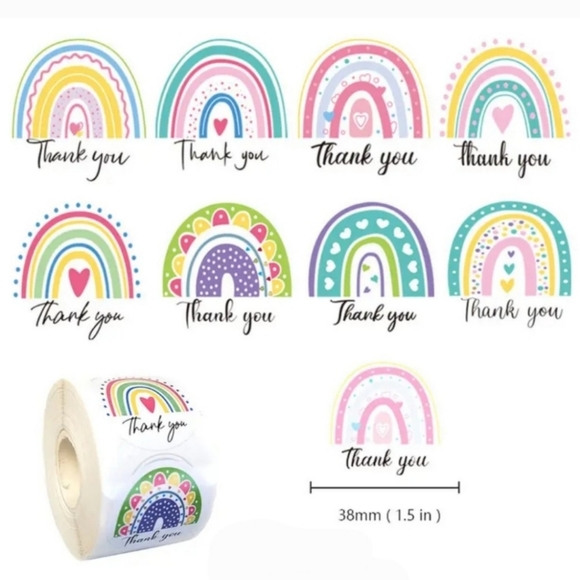 600 Rainbows Insert Cards and Stickers SALE - Picture 7 of 8